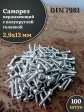Саморез нержавеющий полукруглая гол. 2,9х13 DIN7981 , 100 шт.