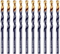 Сверло по металлу HSS Tin Golden Tip 5мм Denzel