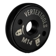 Гайка быстрозажимная для УШМ Quik М14 VERTEXTOOLS