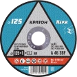 Круг отрезной нержавеющий 125х1,0х22,2 мм A46SBF Кратон