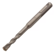 Бур по бетону Cobalt W-tip, двойная спираль, SDS-Plus, 8х110 мм Denzel 