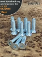 Винт потайной 6х30 под шестигранник ОЦ DIN7991 к.п.10.9,10шт