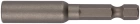 Адаптер для бит магнитный фиксатор, цельнометаллический, CrV сталь, 60 мм