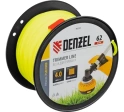 Леска для триммера квадрат 4,0мм х 62м на DIN катушке FLEX CORD Denzel