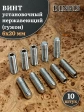 Винт установочный нержавеющий 6х20 DIN913 (гужон)