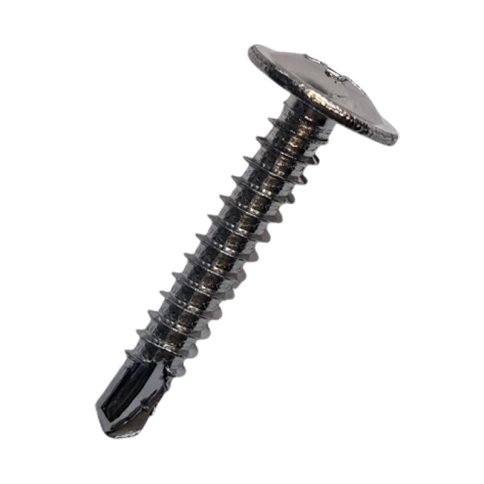 Саморез с прессшайбой, сверло, 4,2х25 мм, нержавеющая сталь А2 фото 1