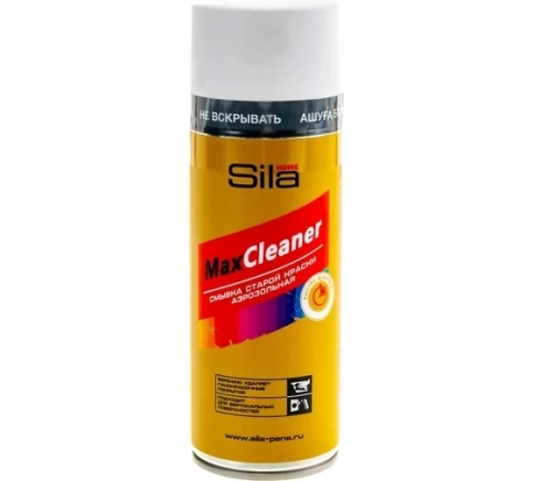 Смывка краски аэрозольная SILA HOME Max Cleaner 520 мл фото 1