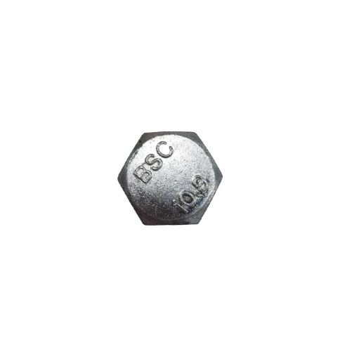 Болт 18х120 мм класс прочности 10.9 DIN 931 неполная резьба, оцинкованный фото 2