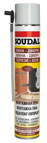 Пена Soudal бытовая DIY лето 12*750 мл фото 1