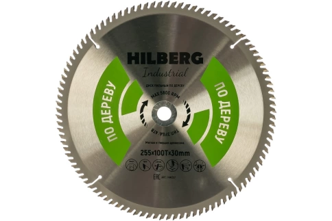 Диск пильный по деревуТ*30 мм Hilberg Industrial фото 2