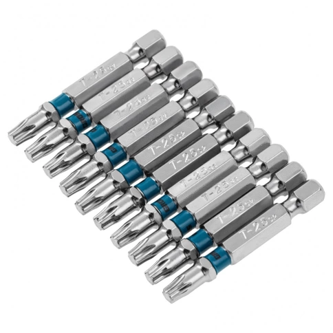 Биты TORX 25х50 мм HRC 62, сталь S2 Gross фото 1