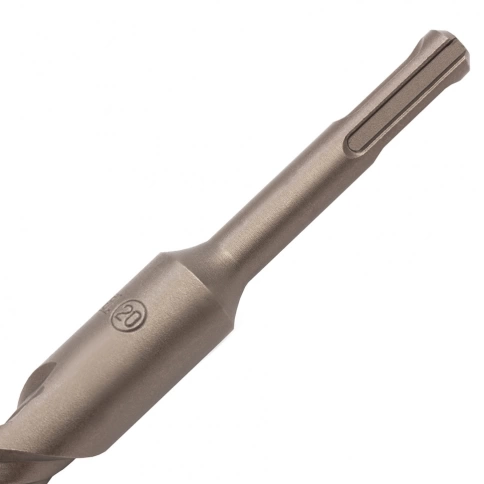 Бур по бетону Cobalt W-tip, двойная спираль, SDS-Plus, 20х260 мм Denzel  фото 3