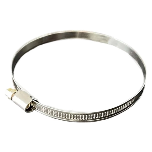 Хомут червячный 130-150/9 мм, нержавеющая сталь W2 фото 1